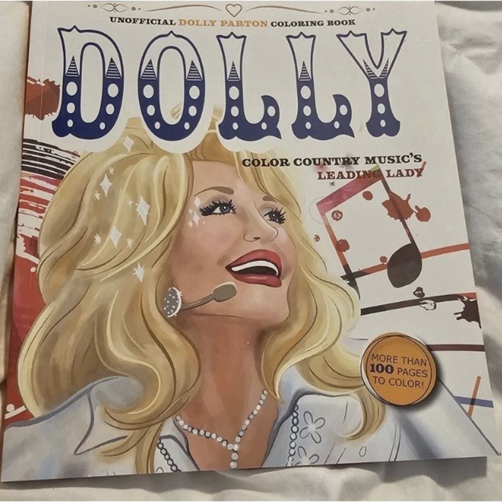 Unofficial Dolly Parton Coloring Book: Color Country Music's Leading Lady